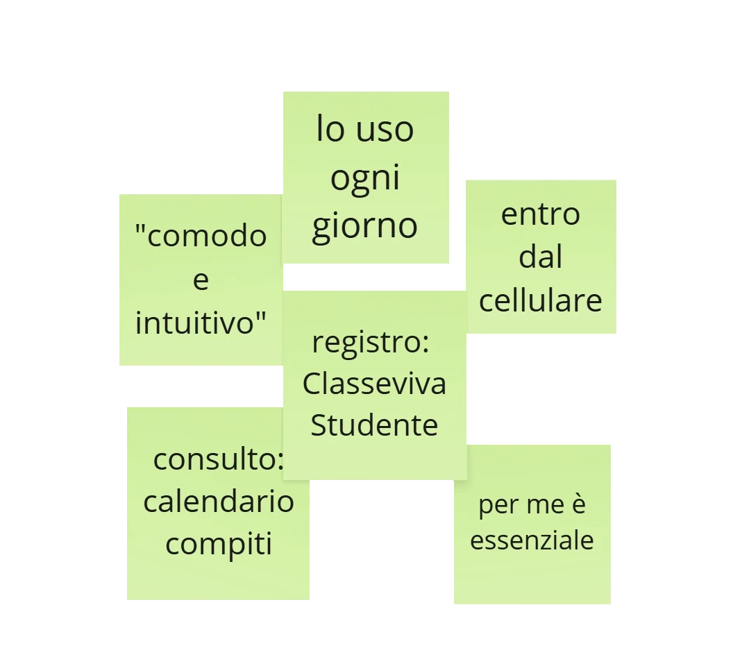 Mappa sintetica sulla percezione dell'ambito di servizio, Michele
